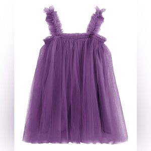 Girls Wisteria Purple Tulle Dress